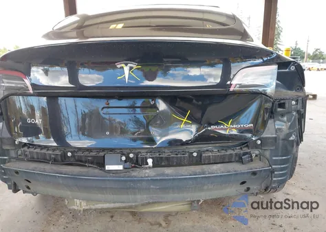 2018 Tesla Model 3 Long Range/Performance из США, поврежденный, VIN 5YJ3E1EB9JF110658